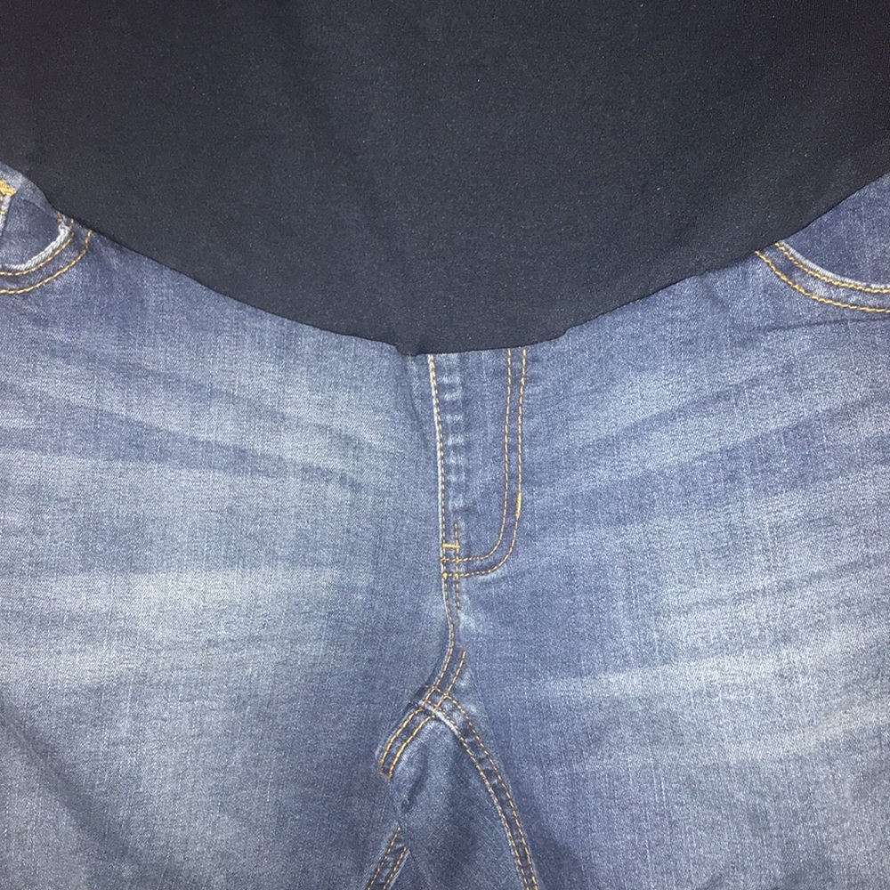 NWT Maternity Jeans /Lg 12-14 - Picture 4 of 8